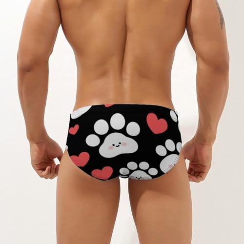 Mens Low Rise Board Triangle Briefs Bikini Comfortable Beach Swim Trunks2