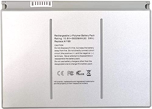 Batterie pour MacBook Pro 17 A1189, l'alimentation fiable pour vos sessions de travail nomades