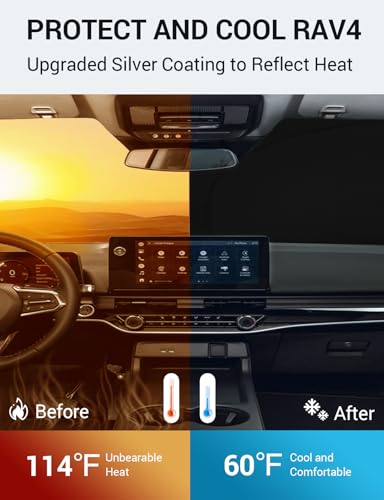 Image of Proadsy 2026 Upgrade Windshield Sun Shade Custom Fit Prologue 2024 2025 2026 Foldable Front Sunshade Protector Sun Visor Blocks UV Rays Keep Car Cooler Accessories