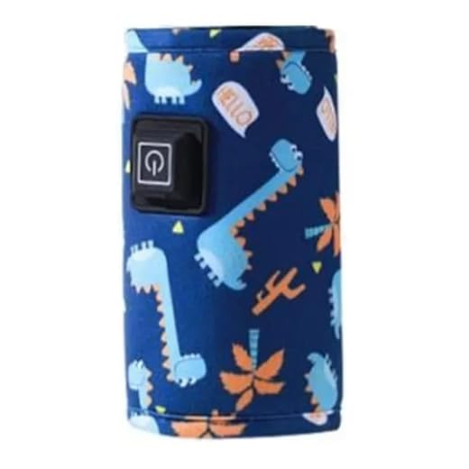 Aquecedor Mamadeira Regulagem Temperatura 3 Niveis Usb (Dinossauro)