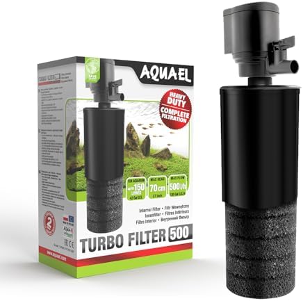 Aquael Filtro Turbo 500 N, 1 Unidad (1 Unidad)