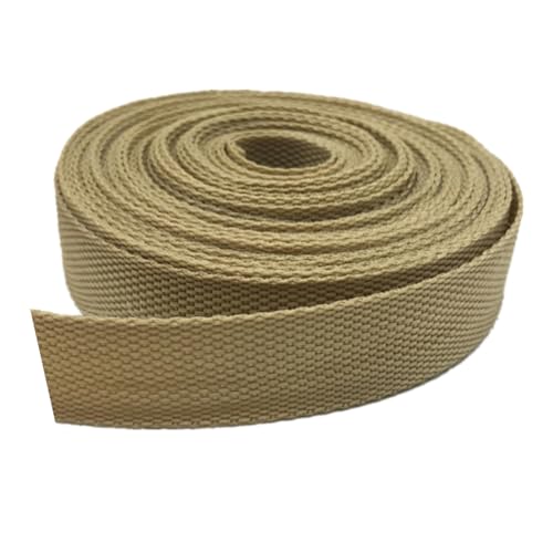 YunYunStrap Webbing 2 inch, Lightweight Polypropylene Webbing Strap for Bag, Indoor & Outdoor Gear, Climbing, DIY Crafting, Repairing