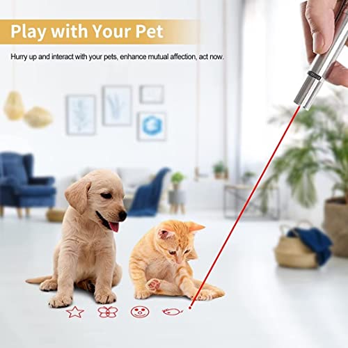 Heypomax Laser Pointer,Cat Toys Laser Pointer Red Led Light Pointer Cat Toys For Indoor Cats Dogs, Long Range 3 Modes Lazer Projection Playpen,Usb Recharge Pointer #TOP5
