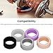 Zunate Smart Ring Cover for Ring Gen 3 / Aizo Ring - Silicone Elastic Anti Scratch Smart Ring Protector for Daily Use, 5 Pcs 5 Colors (M)