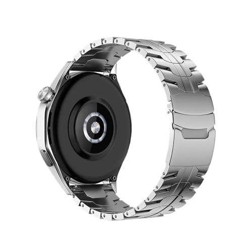 [PLYYQZM] �ɍ��� Hua wei Watch GT6 GT5 GT4 46mm �o���h GT 4 Pro 3 Ultimate �p�`�^���X�g���b�v �C�u���X���b�g 22mm ���^���X�g���b�v�ɓK��(Silver,For WATCH 4)