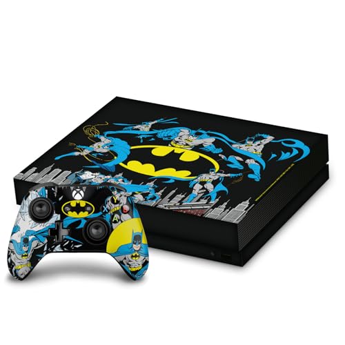 Skin vinyle Xbox One X Batman graphismes haute définition édition logos
