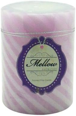 Lavender Scented Aromatherapy Candle by Mellow Luxury Candles – Perfect for Relaxing, Stress Relief, Sleep, Peaceful, Meditation, Romantic, Spa and Massage - All Natural Soy Wax Handmade 22.66oz.