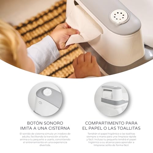 Miniatura 2 de Ms Babyworld - Potty - Orinal Infantil Potty Con Cubeta De Plástico Extraible Orinal De Aprendizaje Bebé Inodoro Infantil Fácil De Guardar Portátil Para Casa O Para Llevar De Viaje