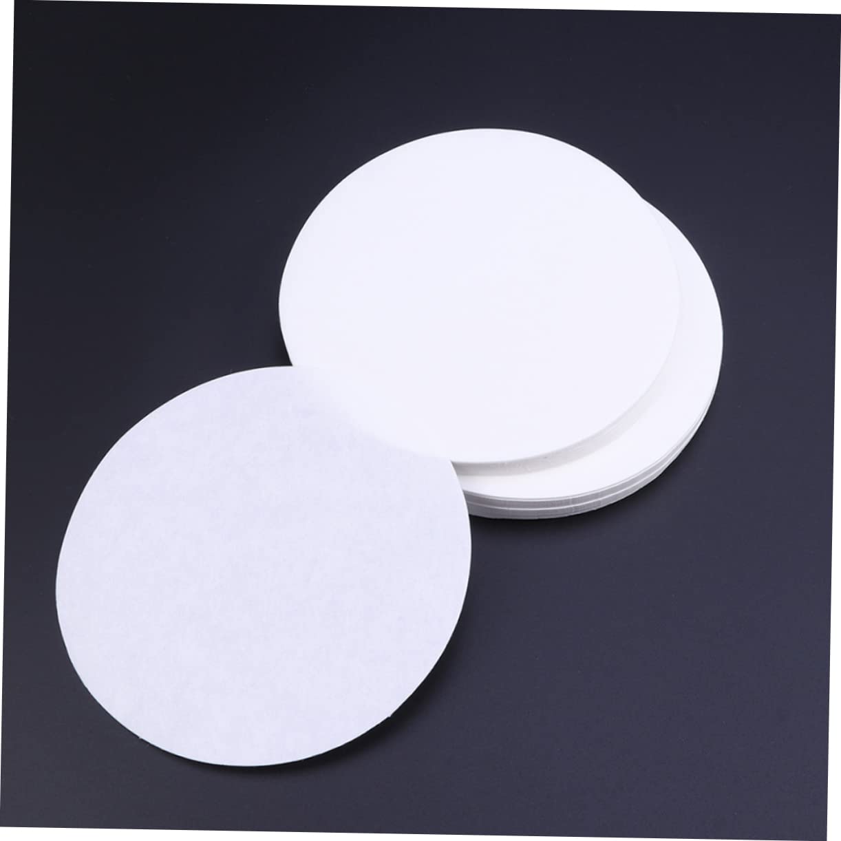 Gatuida 3 Cajas papel cualitativo de laboratorio papel de filtro de química papel de filtro de caudal medio papel de filtro cualitativo discos de papel filtro ronda papel de prueba