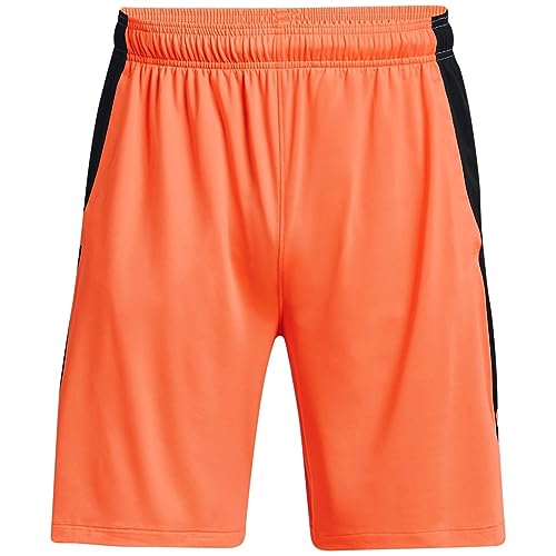 Under Armour Mens Tech Vent Shorts Orange XL