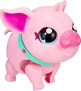 Little live pets- Piggly Pig- The cutest pet! She walks and dances, sniffles and snuffles! A perfect pet for days of fun.