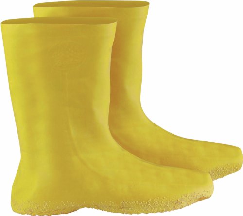 ONGUARD 97591 Latex 12" Hazmat Men's Boot and Shoe Cover, Yellow, Size 2X #1