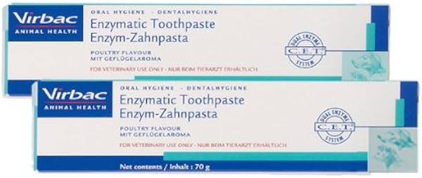 C.E.T Toothpaste (Enzymatic) 70g Poultry for Dogs 2 tubes
