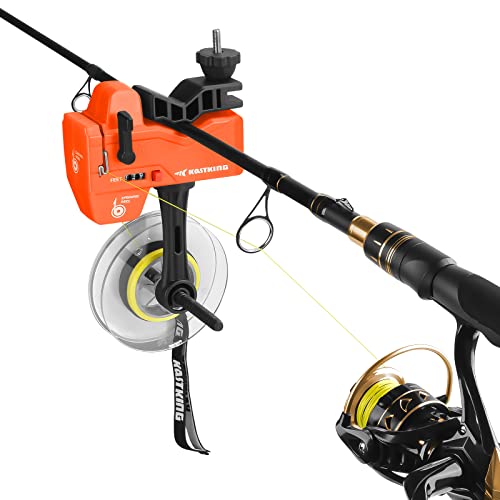 KastKing Kalibrate Line Spooler â€“ Portable, Compact, Fishing Line Spooling Tool w/Line Counter for Spinning and Casting Reels â€“ Correctly Spool All Fishing Reels Without Line Twist and Proper Tension
