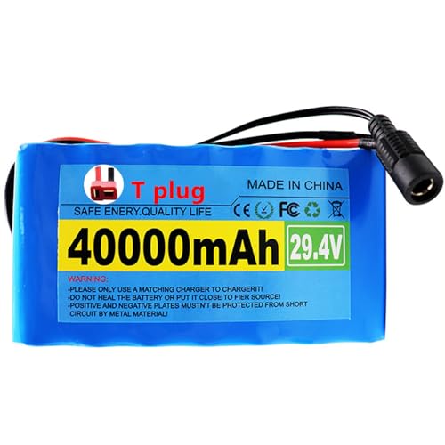 Batterie Lithium 24V 20Ah Pour Vélo électrique / Scooter / Fauteuil Roulant - Configuration 7S3P, BMS Intégré - Avec Chargeur 29.4V