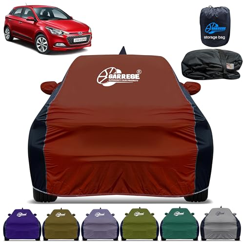 Image of Car Cover for Hyundai Elite I20 All-Weather & Scratch Protection with Mirror & Antenna Pockets | Washable Fabric | Custom Fit | Premium Multicolor | We Send Any One Color from Showing Image