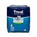 Prevail Maximum Absorbency Incontinence Male Guards, One Size, 52-Count