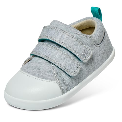 Image of Ten Little First Walker Baby Shoes & Toddler Shoes for Boys & Girls - Lightweight, Breathable Cotton Baby Walking Shoes - Non-Slip, Wide-Feet Walking Shoes for Babies
