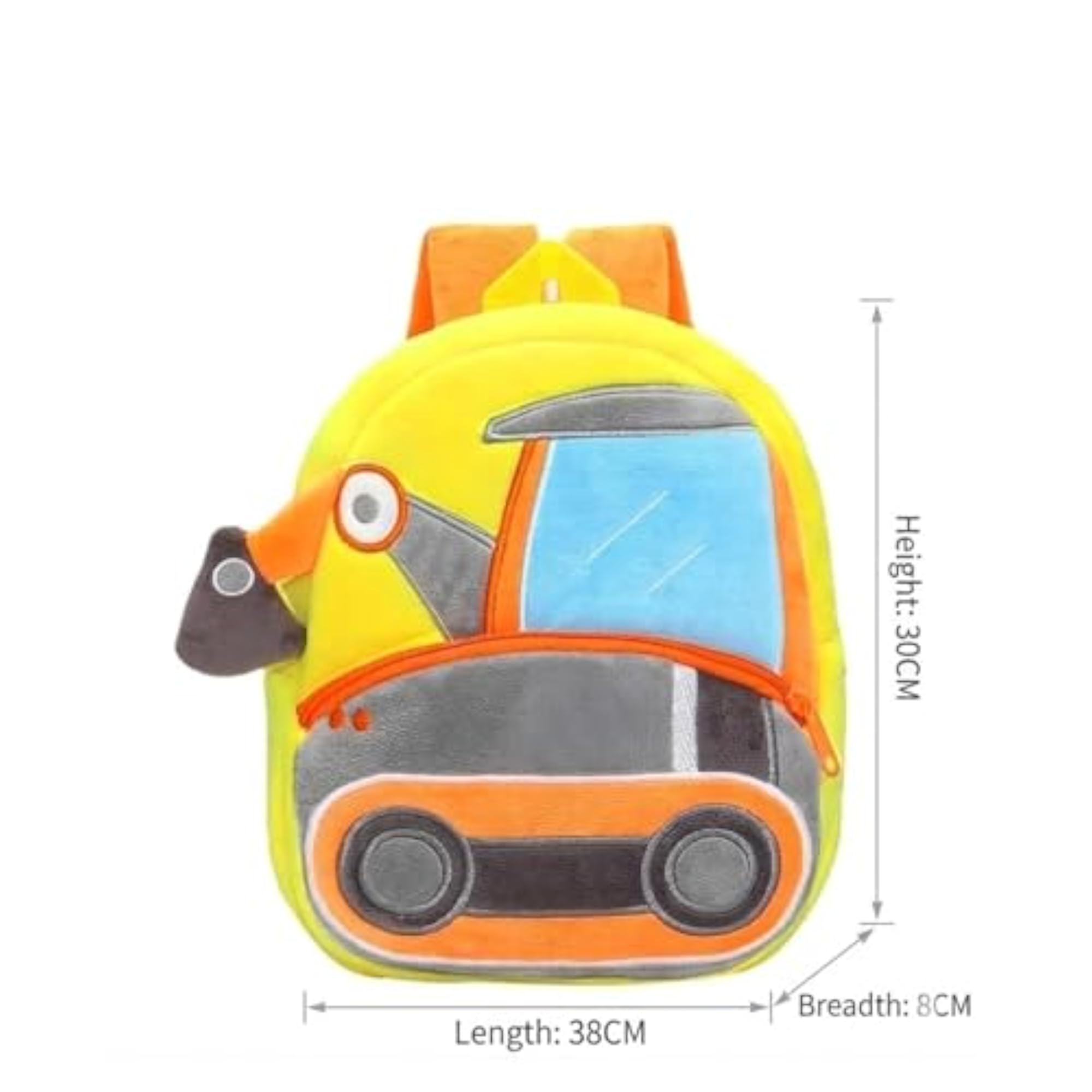 Soft Lightweight Kids Plush School Backpack
