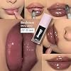 Translucent Black Lip Gloss, Clear/Cherry/Sugar Lip Oil, Plumping Hydrating Mirror Highlight Gloss - Moisturizing Long Lasting & Non-Sticky Vegan Makeup (3Pcs)