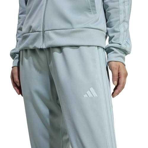 adidas Women's ESSENTIALS 3-STRIPES TRACKSUIT, Wonder Sage, L