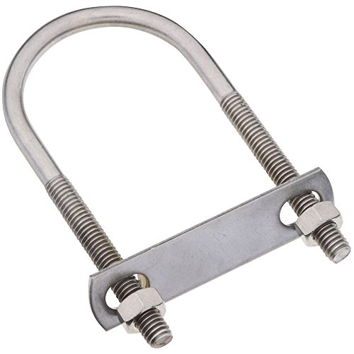 Image of National Hardware N222-463 2193BC U Bolt in Stainless Steel, 5 /16 inch x 2 inch x 4-1 /2 inch