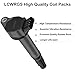 Ignition Coil Pack for 3.5L V6 Toyota Sienna Avalon Camry Highlander Rav4 Venza Lexus RX350 IS350 ES350 2007 2008 2009 2010 2011 2012 2013 2014 2015 OE# 90919-A2007, UF487, Set of 6