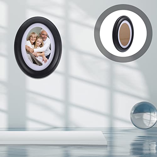 Rosenice 03N4945FLVB15WB 7 Inch Picture Frame Oval Wood Wall Photo Frame Hanging Decoration thumb #6