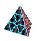 2024年版 MoYu公式 ピラミッドキューブ 高級カーボンファイバー 競技用 Cube 立体ゲーム パズルキューブ 教育キューブ 脳トレキューブ 育脳キューブ WCA世界大会使用キューブ 3×3 三角形キューブ 魔方 立体パズル おもちゃ マジックキューブ 揃え方 攻略