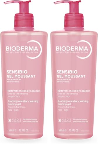 Image of Bioderma Sensibio Foaming Gel Cleansing and Make-Up Removing Refreshing feeling for Sensitive Skin Unscented