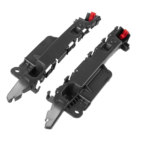 1 Pair Left and Right Side Front Bumper Bracket Bumper Mount Support Bracket - Compatible for Chevrolet Cruze Eco LS LT LTZ 1.4L L4 Gas 1.8L L4 2011-2012 - Replace Part 95207399, 95328893
