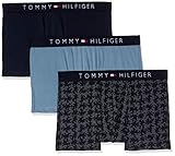 Tommy Hilfiger Boxershorts im 3-er Pack, Herren, Small, Marineblau