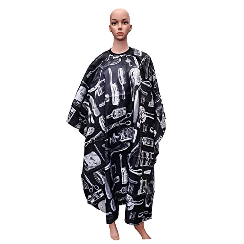 Ipetboom 3Pcs Pano De Barbeiro Poliéster Tafetá De Cabelo Principal