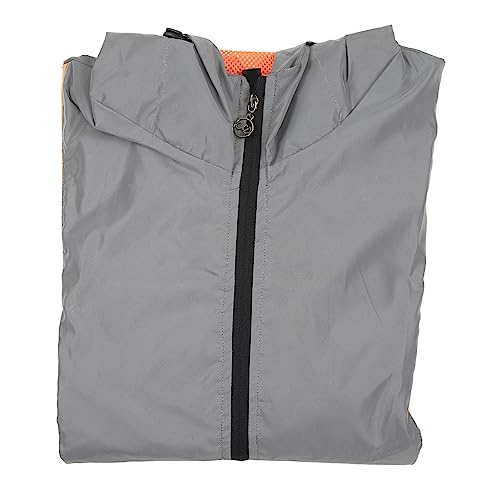 Chaqueta ciclismo Alomejor talla M naranja miniatura 6