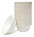 100% COMPOSTABLE Disposable 17oz Large Bowls (50 COUNT) made from Sugarcane Bagasse, MR. GREEN GUYS, Heavy Duty, made from Renewable Resources.