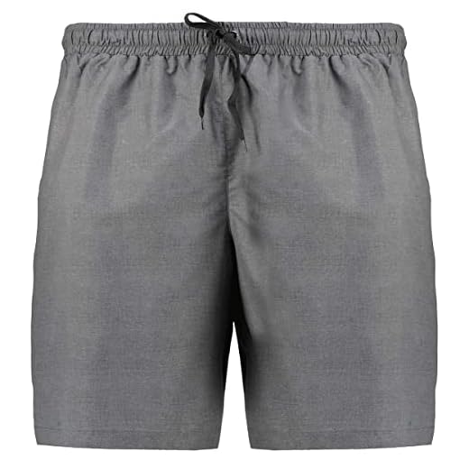 Aquarti Herren Kurze Badehose mit Streifen, Farbe: Schwarz/Blau, Größe: 8XL 5 Abraxas Schwimm- und Badeshort anthrazit Übergröße, XL Größe:8XL