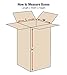 AVIDITI 8x8x16 Tall Corrugated Boxes, Tall, 8L x 8W x 16H, Pack of 25 | Shipping, Packaging, Moving, Storage Box for Home or Business, Strong Wholesale Bulk Boxes