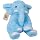 OurHonor Weighted Elephant Stuffed Animals, 5Lb Weighted Plush Giant 16in Elephant Throw Pillow P...
