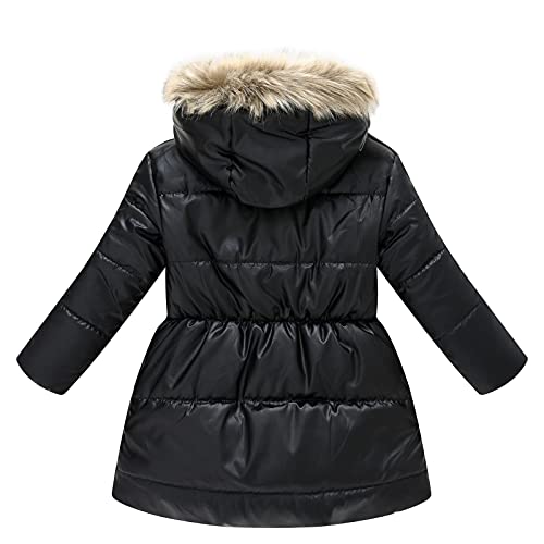 Girls Boys Basic Solid Color Parka Jacket Winter Thick Warm Hooded Jacket with Pocket Toddler Kids Teen Coats for Girls2