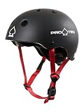 Pro-Tec Junior Classic Certified Multi-Sport Helmet with Fit System, Matte Black, S