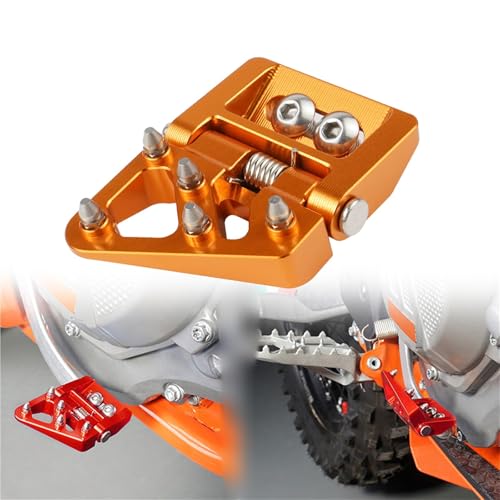 Embout de levier pédale frein pliable Husqvarna pour sorties enduro et circuits cross