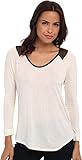 Calvin Klein Jeans Women's Lace Raglan Sleeve Tee