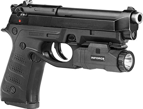 Recover Tactical BC2 Grip & Rail System for Beretta 92 M9 Series Pistol, Black