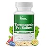 Dr Vitamins Thermogenic Fat Burner for Women and Men – Appetite Suppressant for Weight Loss – Includes Green Tea Extracts for Bloat Relief – Metabolism Booster – 30 Weight Loss Pills