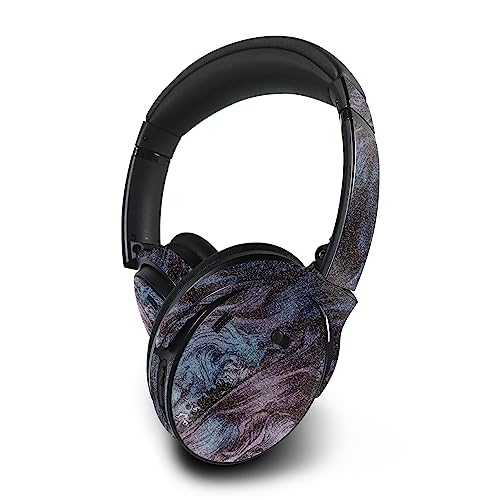 Image of MightySkins Glossy Glitter Skin Compatible with Bose QuietComfort 45 Headphones Angry Ripple | Protective, Durable High-Gloss Glitter Finish | Easy to Apply | Made in The USA