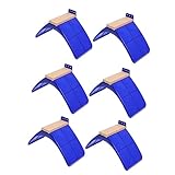 Angoily Solid Wood Pigeon Perch Stand 6Pcs Bird Rest Frame Rack for Pigeon Cage Accessories Indoor Outdoor Bird Playground