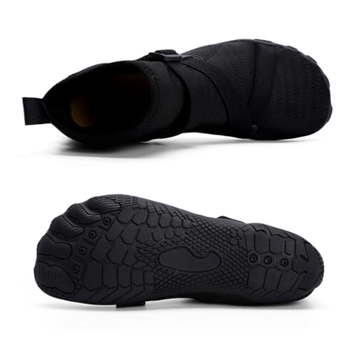 UMANPOO Men Water Shoes Women Barefoot Slip on Sneaker Swim Aqua Beach Running Walking Hiking Cycling Non Slip High Top3