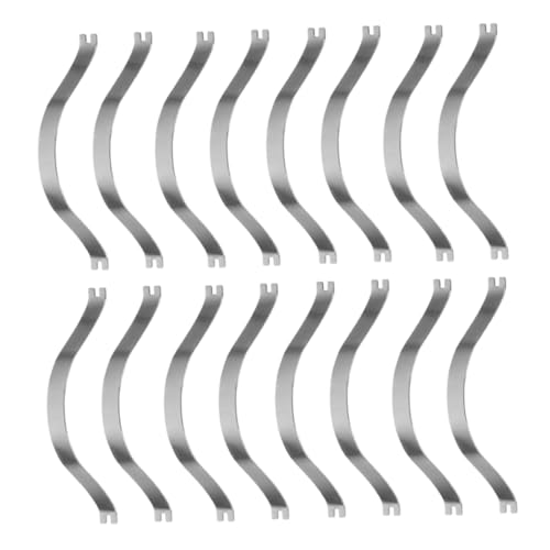 Image of LABRIMP 400pcs Picture Frame Backing Spring Clips Photo Hanging Hardware for Framing Pictures Drawings and Posters Easy to Install and Practical