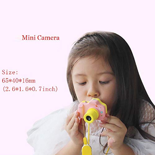 PANNOVO YT001 Mini 1.5 Inch Screen Children Kids Digital Camera with 8GB Cards(Pink) - Thumbnail 3