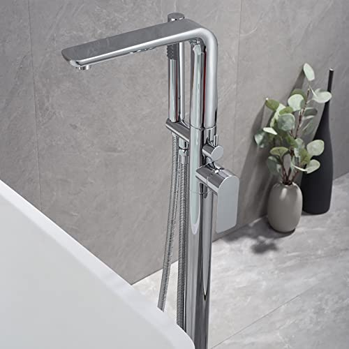 Robinet de baignoire autoportant pour un bain relaxant